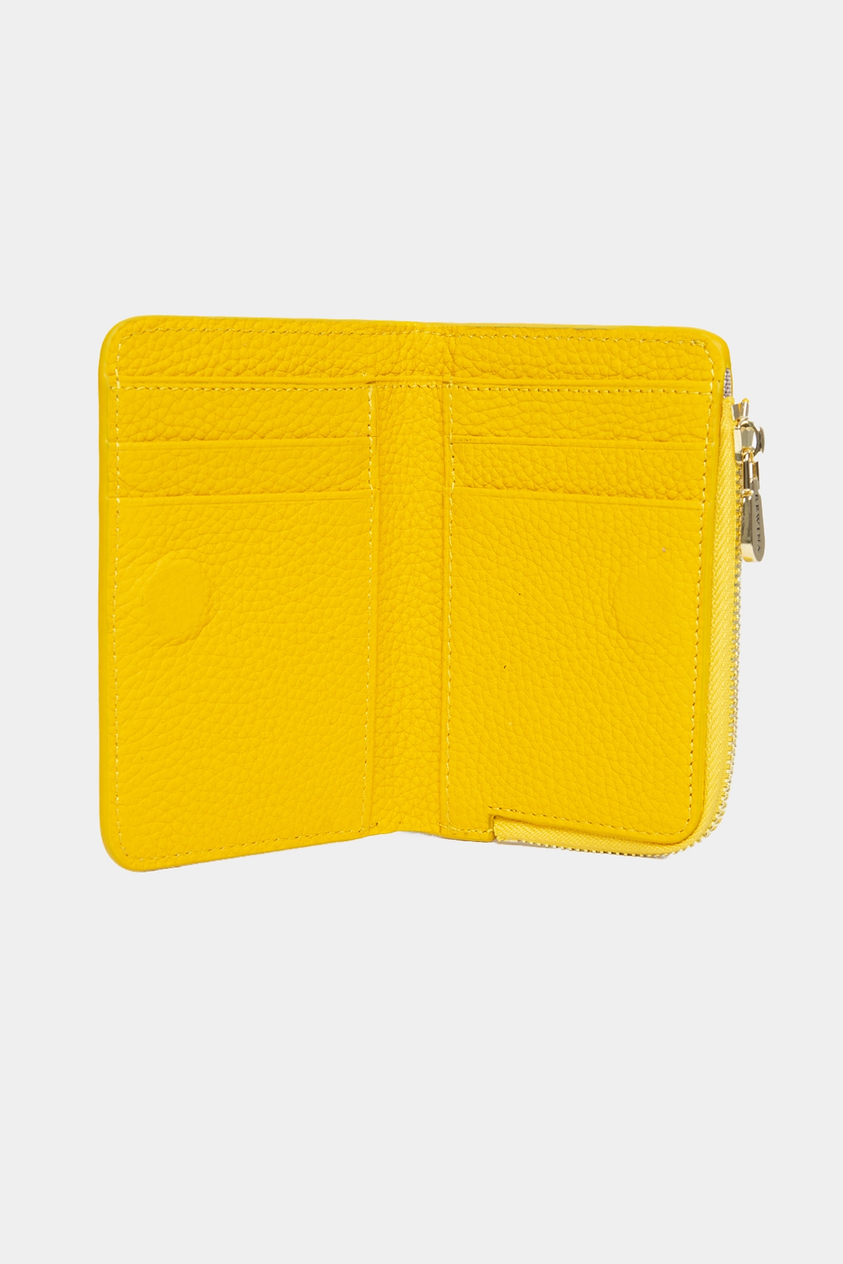 Massarelli X Rewina  Hakiki Deri Kadın Cüzdan Sarı-MCZ9110