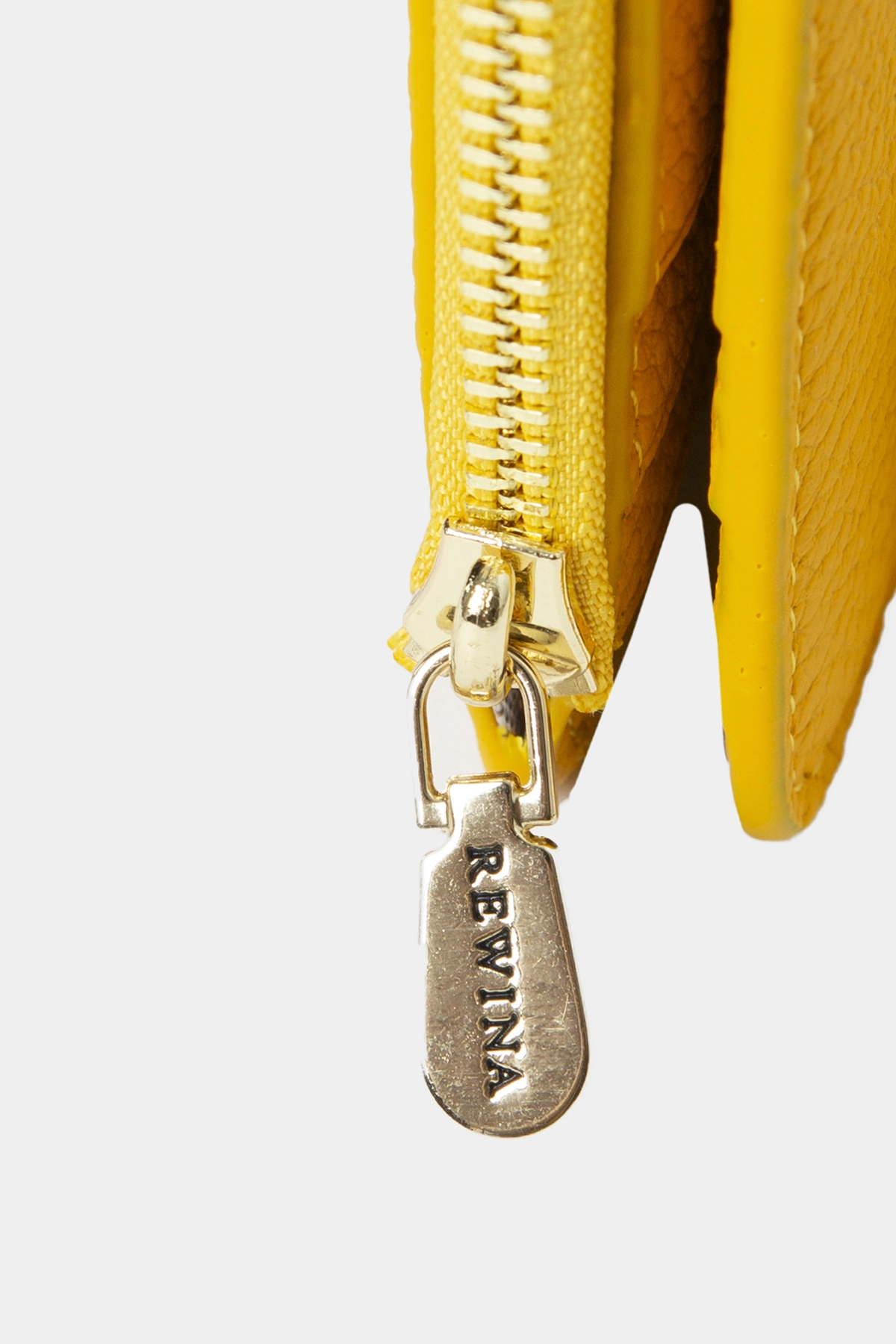 Massarelli X Rewina  Hakiki Deri Kadın Cüzdan Sarı-MCZ9110