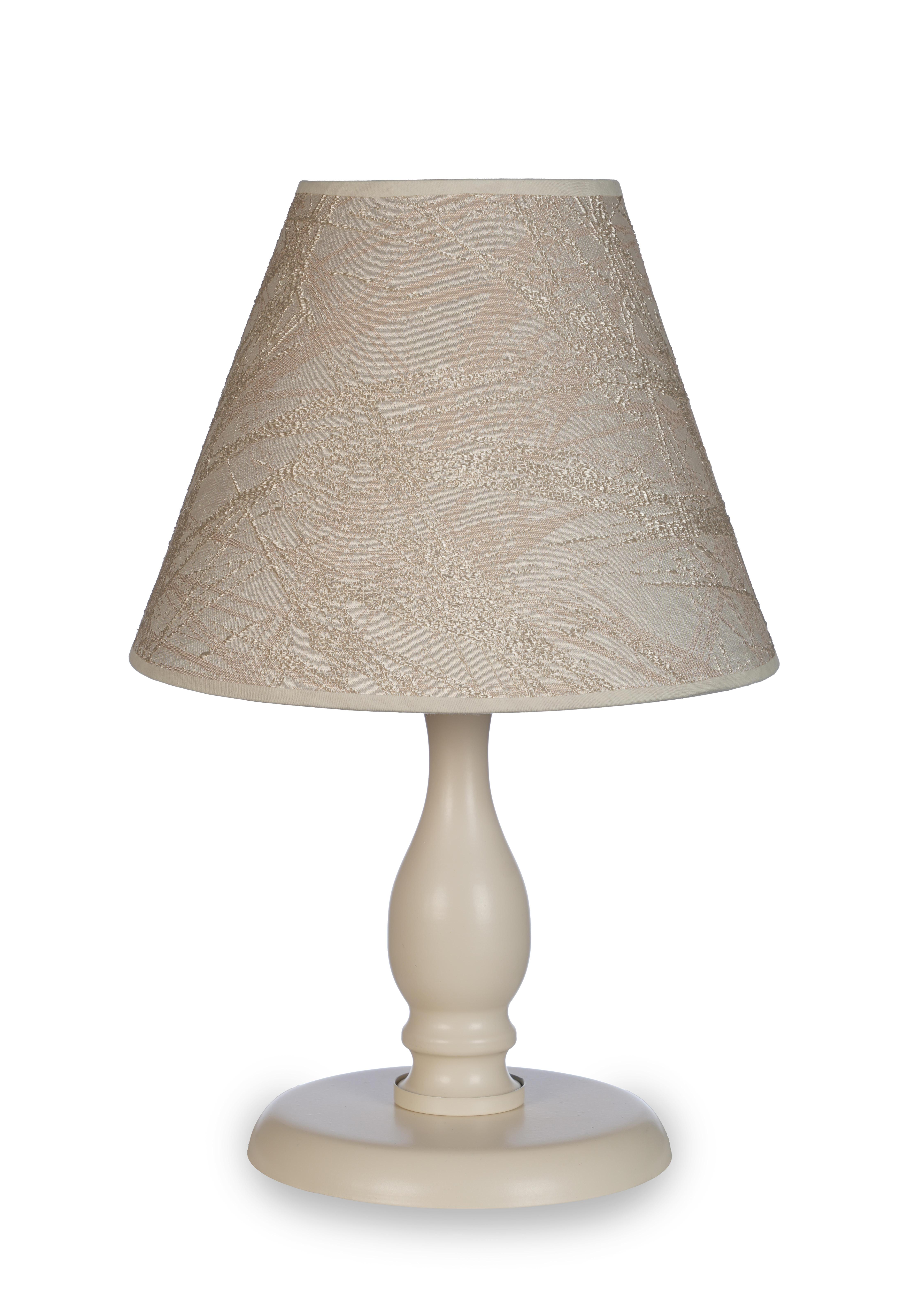 Massarelli Bush Krem Metal Ayaklı Krem Abajur