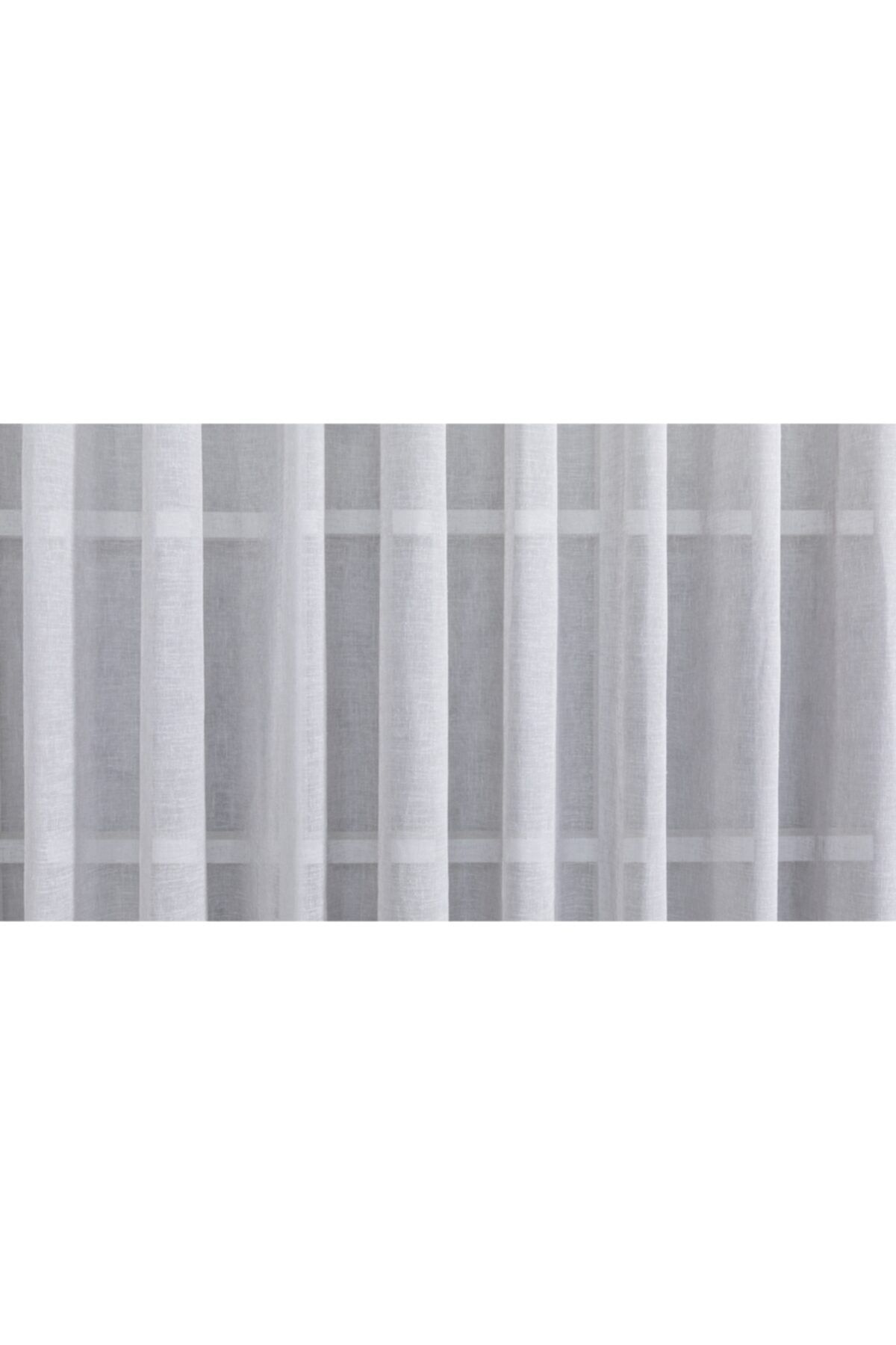 Massarelli Keten Folded Tül Gri 1-3 Sık Pile