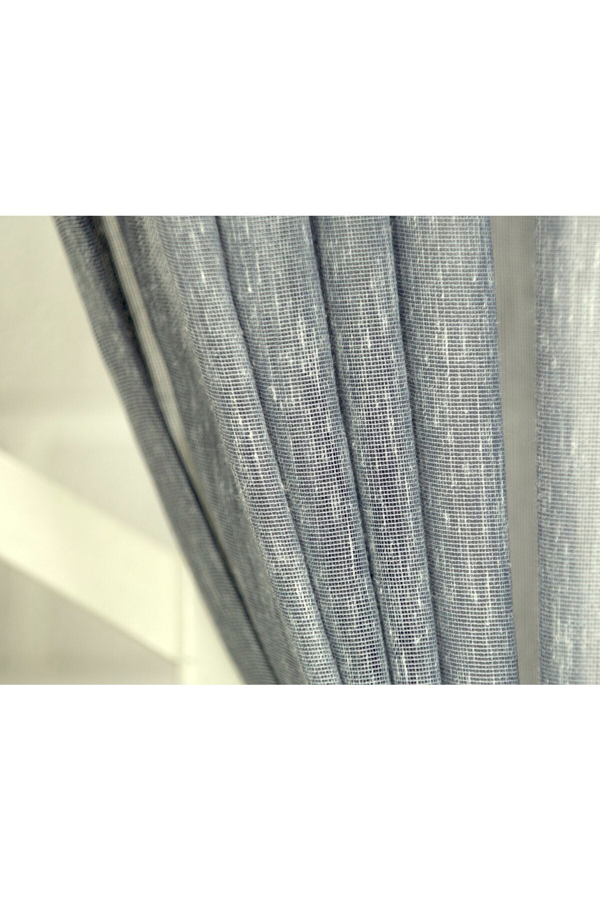 Massarelli Keten Tül Indigo 1-2 Seyrek Pile