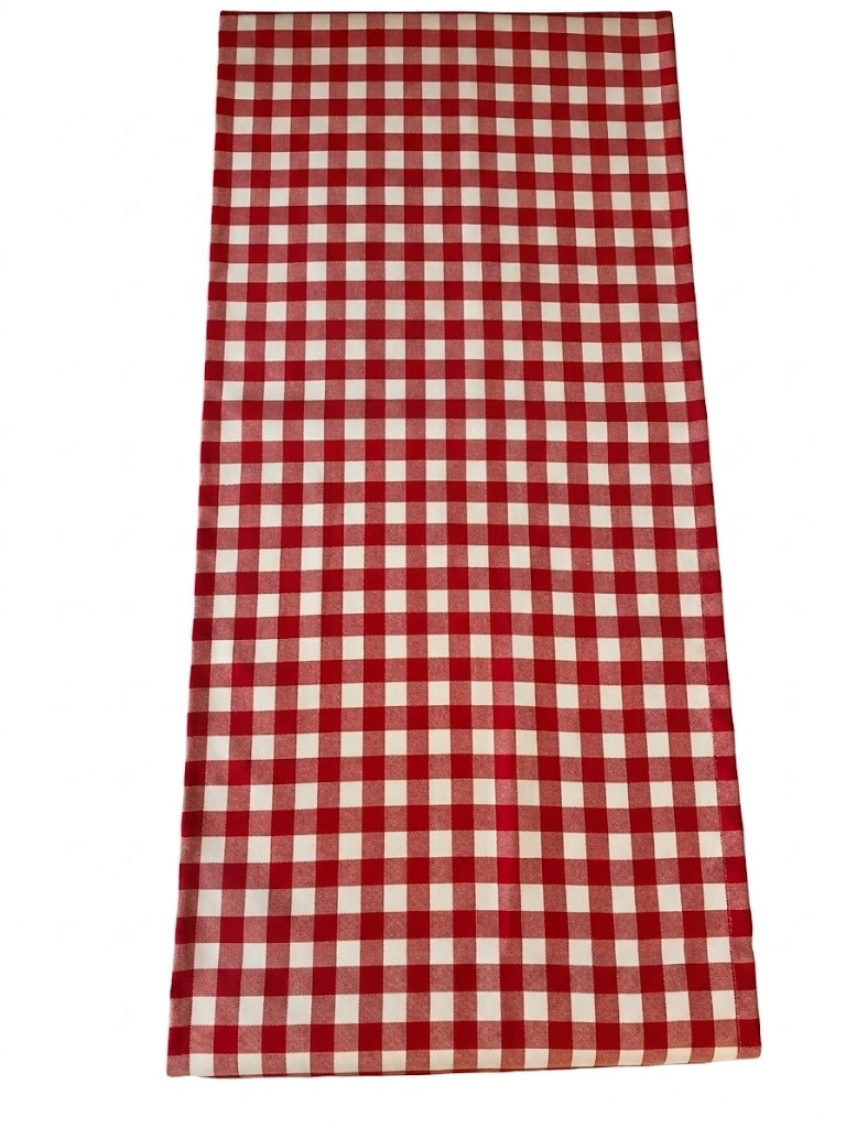 Massarelli Pötikare Serisi Dekoratif Kırmızı Polyester Runner 45*150cm
