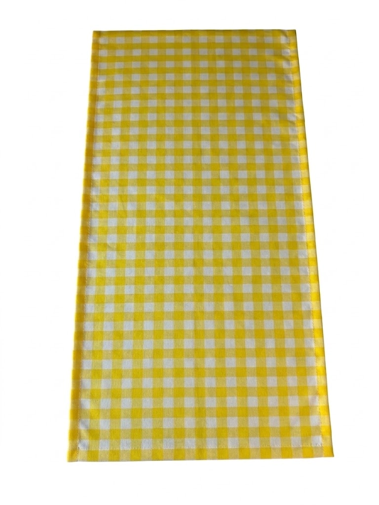 Massarelli Pötikare Serisi Dekoratif Sarı Polyester Runner 45*150cm