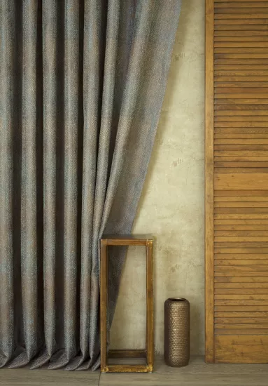 Kupon Fon Perde Çok Renkli Pilesiz