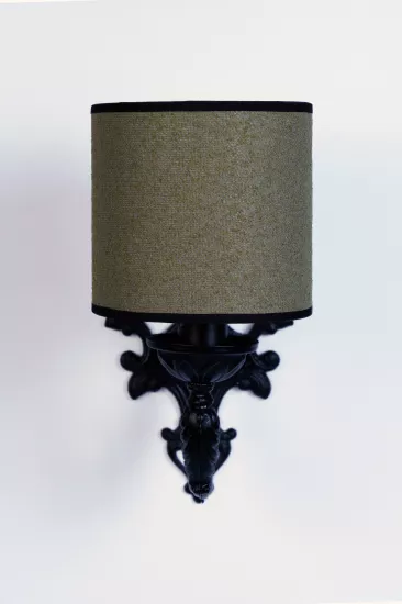 River Tekli Aplik Siyah-Yeşil