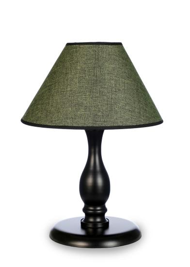 Massarelli Estate Siyah Metal Ayaklı Yeşil Abajur