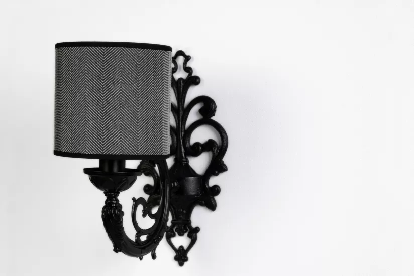 River Tekli Aplik Siyah-Antrasit