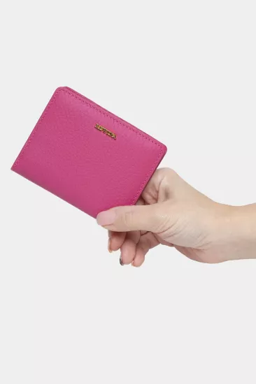 Massarelli Rewina X Hakiki Deri Kadın Kartlık Pembe MCZ9109