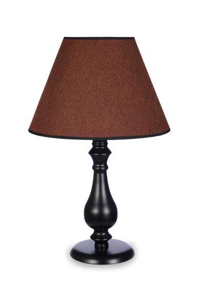 Estate Abajur Siyah Metal Ayak Kiremit