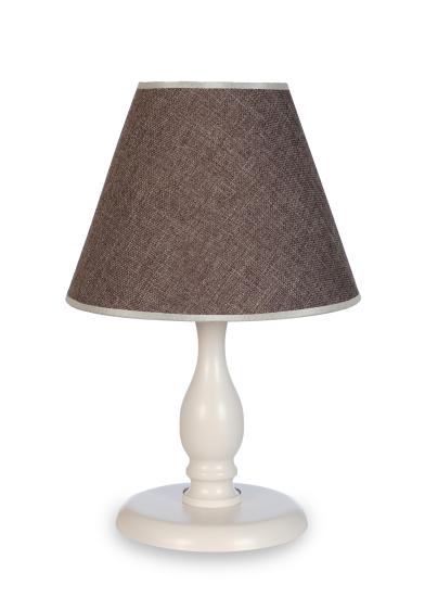 Massarelli Estate Krem Metal Ayaklı Kahve Abajur