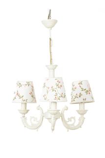 Aline Avize Krem 3 Kollu Kahve Çiçekli