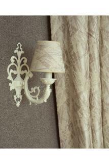 Bush Tekli Aplik Krem-krem Desenli