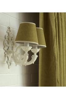 Estate Ikili Aplik Krem-kiwi Yeşili