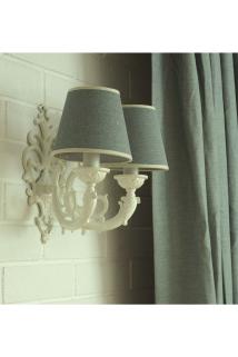 Estate Ikili Aplik Krem-mint Rengi