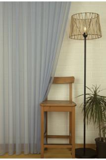 Pamuk Dokulu Tül Indigo 1-2,5 Orta Sık Pile