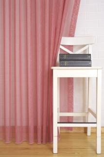 Keten Nar Rengi Pilesiz Tül Perde 350x260 cm